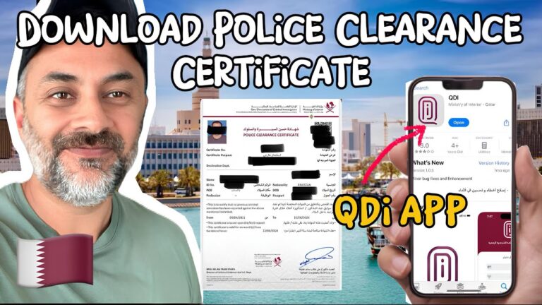 Apply for Qatar Police Clearance Certificate: Step Guide