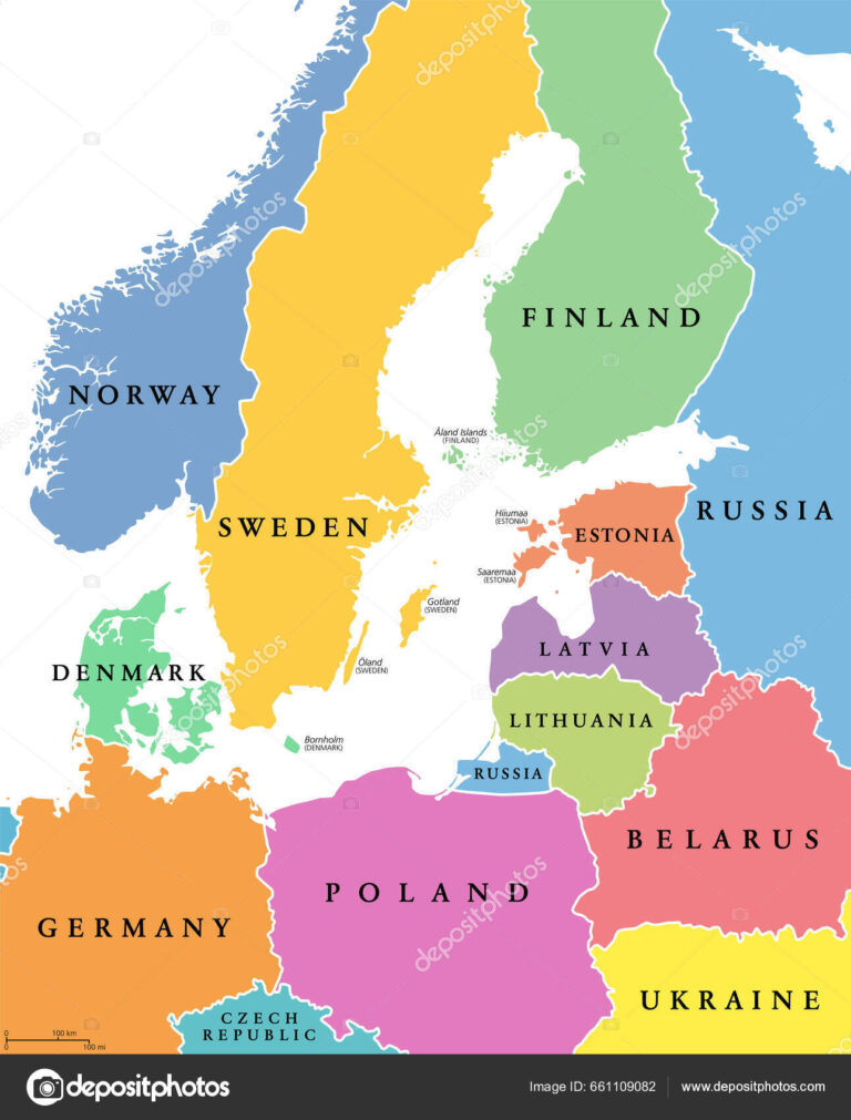 Estonia Neighbouring Countries and European Borders