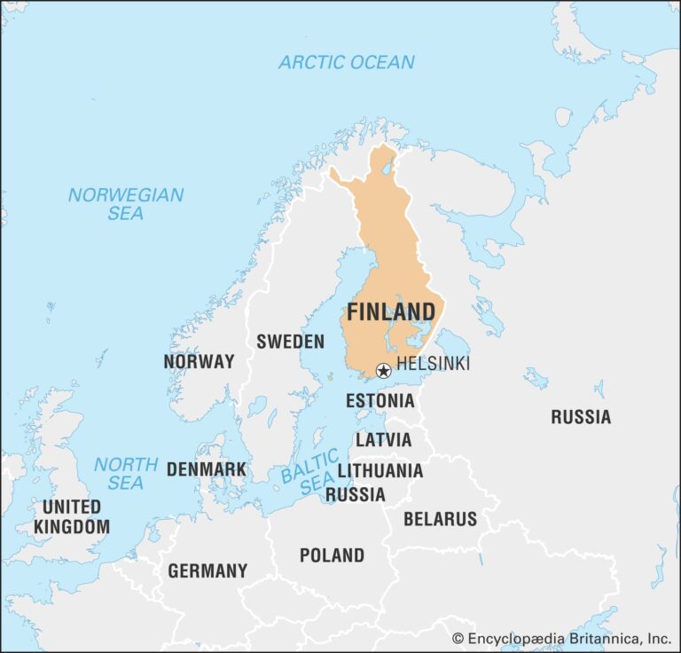 Finland Neighbouring Countries and Nordic Borders