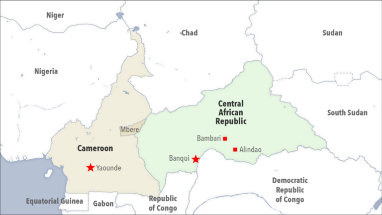 Gabon Neighbouring Countries and African Borders