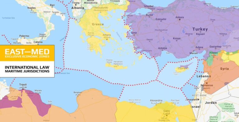 Greece Neighbouring Countries and Mediterranean Borders