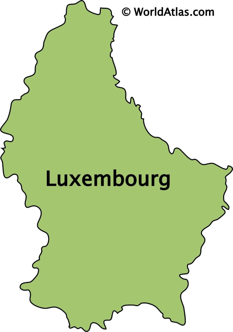 Luxembourg Neighbouring Countries and European Borders