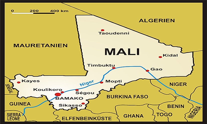 Mali Neighbouring Countries and West African Neighbors