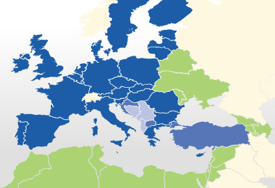 Moldova Neighbouring Countries and Eastern European Borders