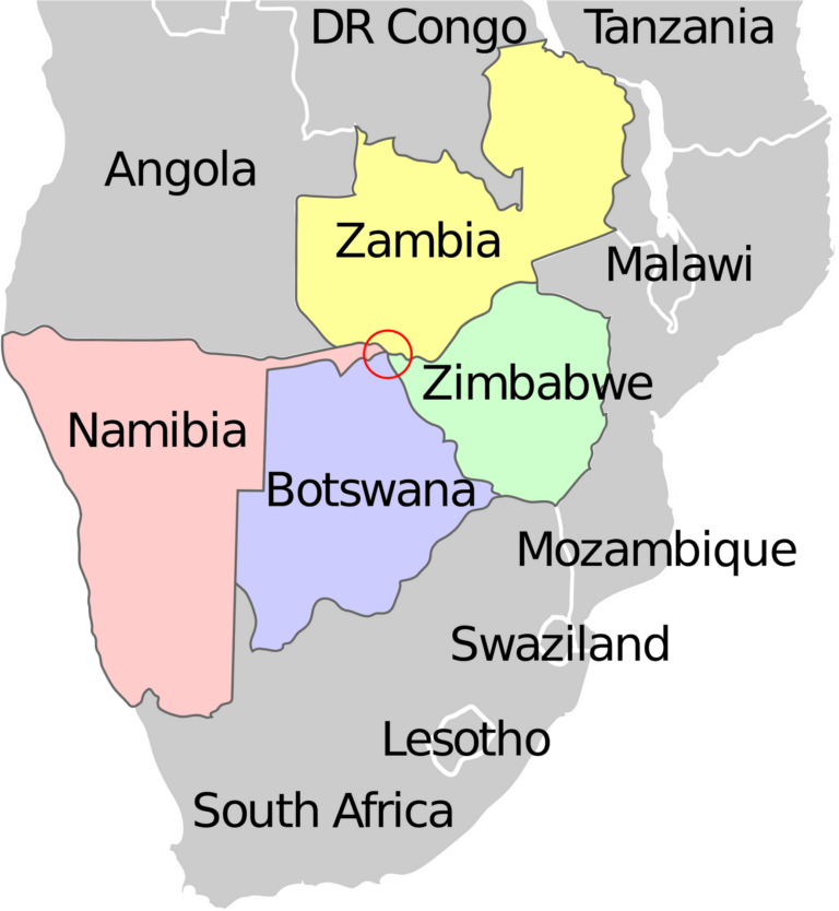 Namibia Neighbouring Countries and Southern African Neighbors