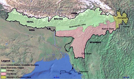 Nepal Neighbouring Countries and Himalayan Region