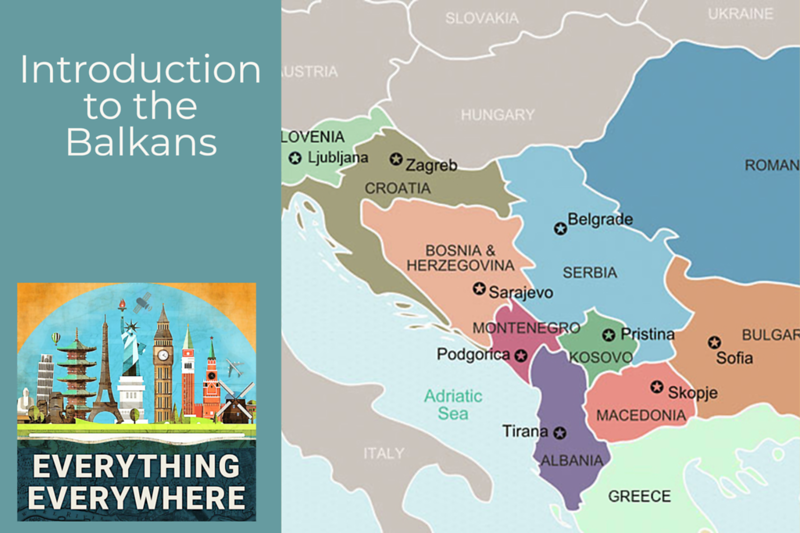 North Macedonia Neighbouring Countries and Balkan Borders