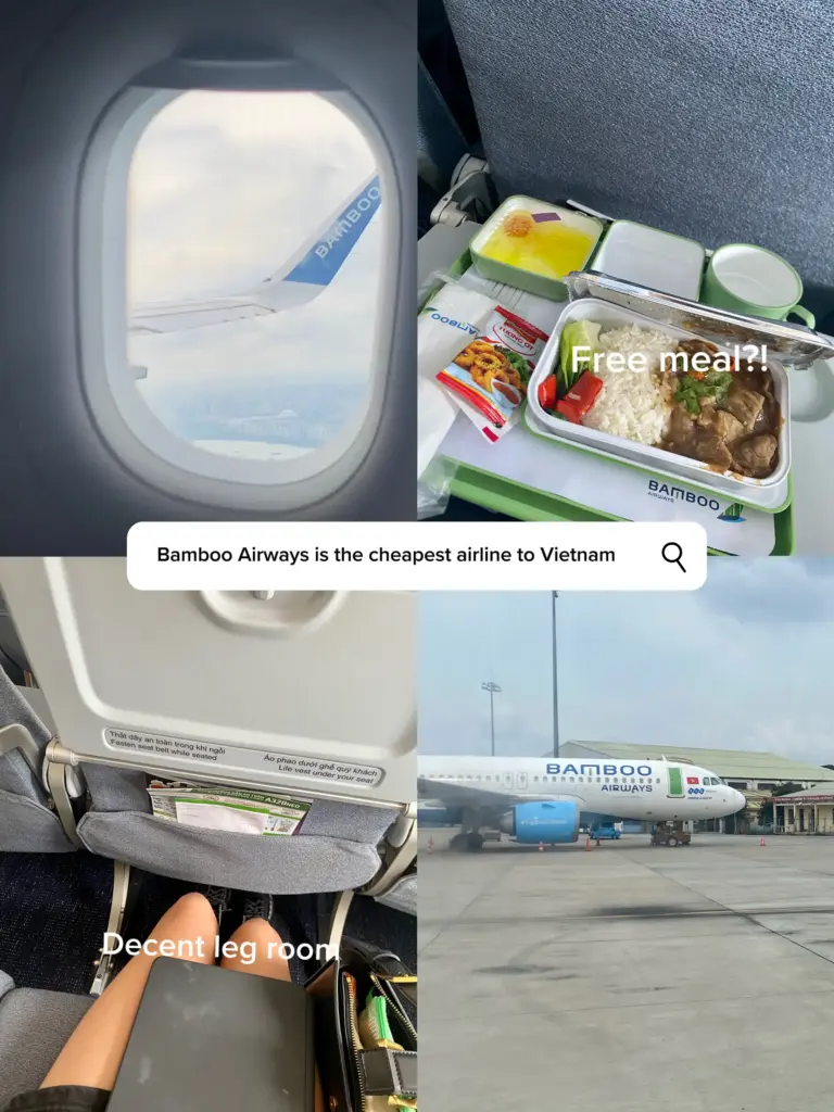 Bamboo Airways Meal Options for Passengers